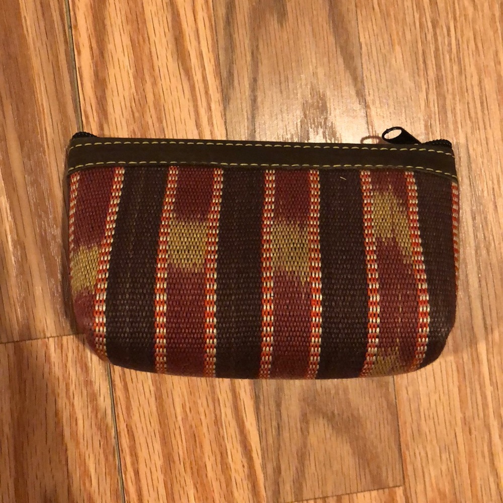 Small huipil cosmetic case.
